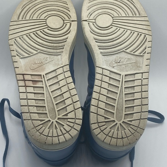 Jordan1 Flight4 size 11 Sneakers Ocean Fog Blue - Picture 9 of 10